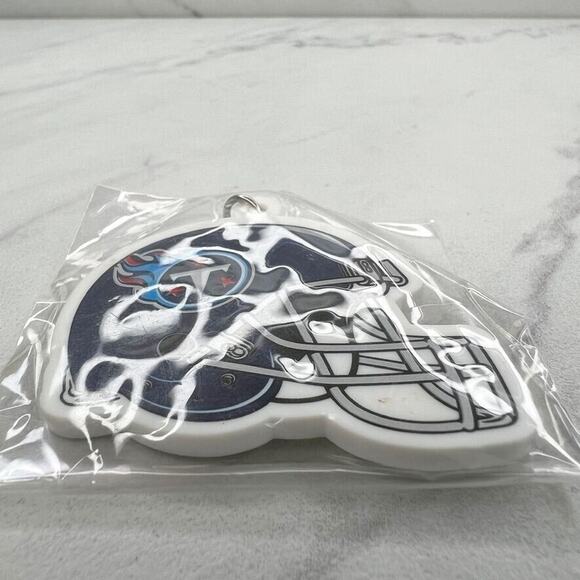 Tennessee Titans Football Helmet Rubber Keychain Keyring - Picture 7 of 10